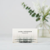 Visitenkarte für Abstrakte Therapeuten (Stehend Vorderseite)