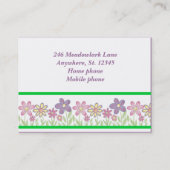 Visitenkarte für Adorable Girls (Rückseite)