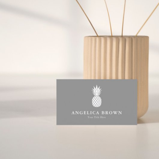 Visitenkarte für Ananas