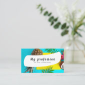 Visitenkarte für Ananas (Stehend Vorderseite)