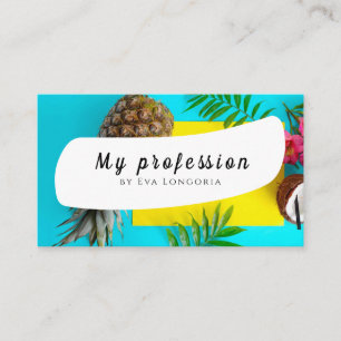 Visitenkarte für Ananas