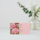 Visitenkarte für antike Rose (Stehend Vorderseite)