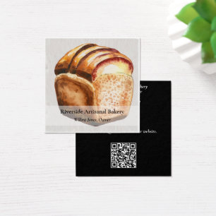 Visitenkarte für Aquarellbäckerei 2