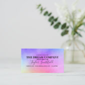 Visitenkarte für Aquarellbilder (Stehend Vorderseite)