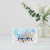 Visitenkarte für Aquarellhaken (Stehend Vorderseite)