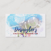 Visitenkarte für Aquarellhaken (Vorderseite)