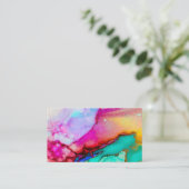 Visitenkarte für Aquarellmalerei (Stehend Vorderseite)