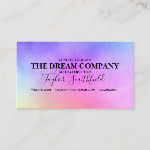 Visitenkarte für Aquarellmalerei
