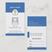 Visitenkarte für Ärzte (Vorne/Hinten)