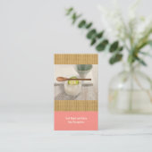 Visitenkarte für Ästhiker (Stehend Vorderseite)