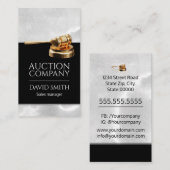 Visitenkarte für Auktionshäuser (Vorne/Hinten)