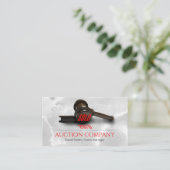 Visitenkarte für Auktionshäuser (Stehend Vorderseite)