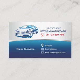 Visitenkarte für Auto-Dienstleistungen