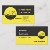 Visitenkarte für Auto meistar (Vorne/Hinten)