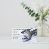 Visitenkarte für Automotive Mechanism (Stehend Vorderseite)