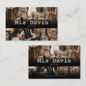 Visitenkarte für Autoren (Vorne/Hinten)