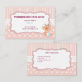 Visitenkarte für Babysitter (Vorne/Hinten)