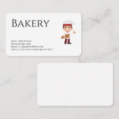 Visitenkarte für Bäckerei (Vorne/Hinten)