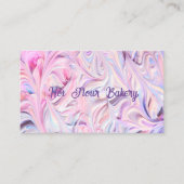 Visitenkarte für Backwaren (Vorderseite)