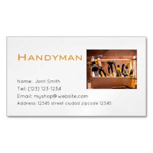 Visitenkarte für Behinderte Magnetische Visitenkarte