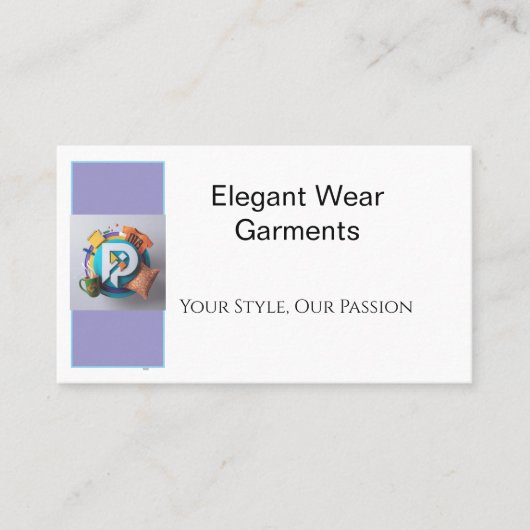 Visitenkarte für Bekleidungsgeschäft - Modernes, s (Vorderseite)