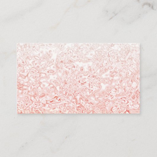 Visitenkarte für benutzerdefinierte Texturen (Rückseite)