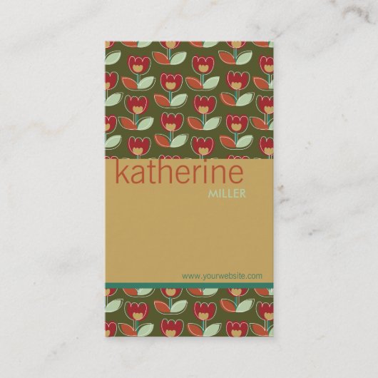 Visitenkarte für benutzerdefinierte Vorlagen für d (Vorderseite)