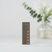 Visitenkarte für benutzerdefinierte Vorlagen für d (Stehend Vorderseite)