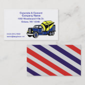 Visitenkarte für Beton und Zement (Vorne/Hinten)