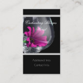 Visitenkarte für Blumenglas 2 (Vorderseite)