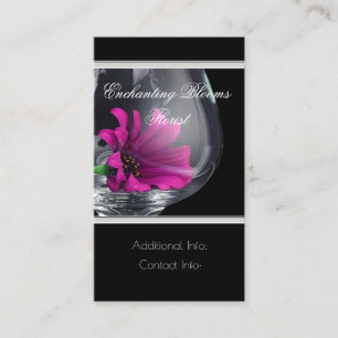 Visitenkarte für Blumenglas 2