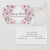 Visitenkarte für Blumenkranke (Vorne/Hinten)