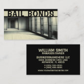 Visitenkarte für Bonds (Vorne/Hinten)