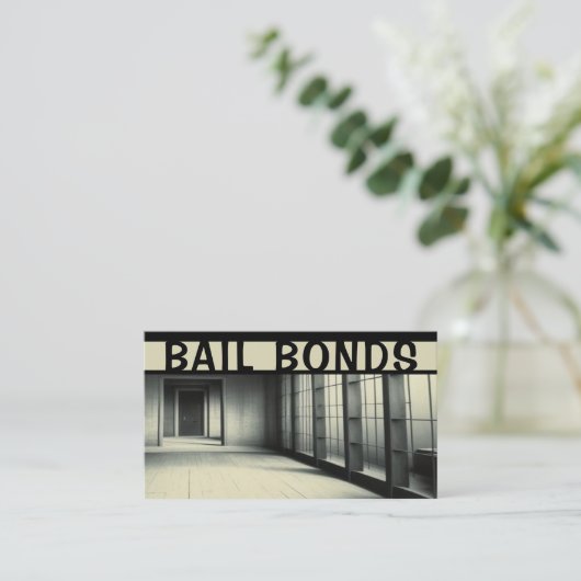 Visitenkarte für Bonds (Stehend Vorderseite)