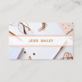 Visitenkarte für Bürofachlehrer (Vorderseite)