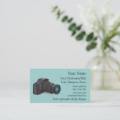 Visitenkarte für Camera Design (Stehend Vorderseite)