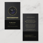 Visitenkarte für Camera Lens (Vorne/Hinten)