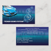 Visitenkarte für Car Audio Systems (Vorne/Hinten)