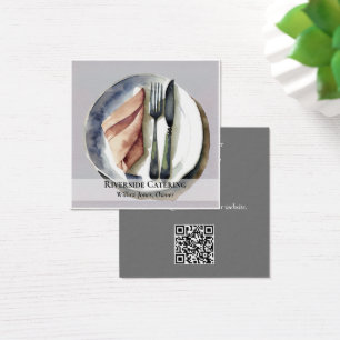 Visitenkarte für Catering- oder Restaurantbetriebe