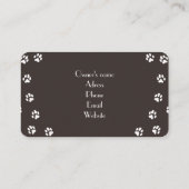 Visitenkarte für Cattery Ragdoll (Rückseite)