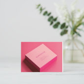 Visitenkarte für Coach Telefonnummerkarte (Stehend Vorderseite)