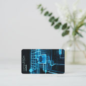 Visitenkarte für Computer (Stehend Vorderseite)