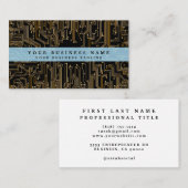 Visitenkarte für Computertechniker (Vorne/Hinten)