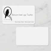 Visitenkarte für das Black Crow oder das Raw-Logo (Vorne/Hinten)