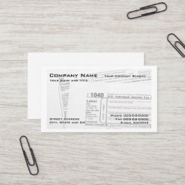 Visitenkarte für das Bundesstaatliche Steuerformul