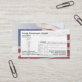 Visitenkarte für das Bundesstaatliche Steuerformul