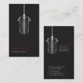 Visitenkarte für das Fernsehen (Vorne/Hinten)