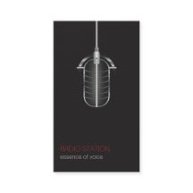 Visitenkarte für das Fernsehen