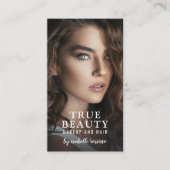 Visitenkarte für das Foto "Fair and Makeup" (Vorderseite)