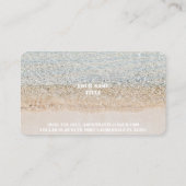 Visitenkarte für das Gastgewerbe und Tourismus (Rückseite)